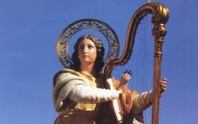 Santa Cecilia  (santa de los musicos)